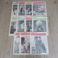 Die Jongspan Afrikaanse nuusblad - lot of 11 items (no. 32 to 42) 27 Sept 1965 to 6 Dec 1965