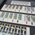 Stamp album with control blocks and mint stamps - South Africa, Ciskei - more than 1500 stamps