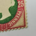 Heligoland 25 Pfennig / 3 Pence mint stamp - SG 16
