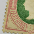 Heligoland 1 pfennig / farthing mint stamp - SG 10 - Berlin print