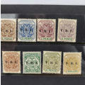 Transvaal unmounted complete set SACC 232-243 - 5 pound sold as reprint
