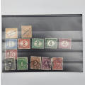 Egypt lot of 13 postage due stamps