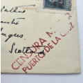 Airmail Spanish civil war cover