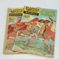 Classics Illustrated comics - Julius Caesar 1969 issue 25cent, earlier issue 15 cent