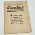 German Nazi publication 1938 - Der Schulungsbrief - very good condition