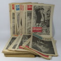 Die Jongspan Afrikaanse nuusblad - lot of 40 items - 1962 January 29 to December 10