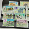 Swaziland 1969 set of 15 Animal stamps - mint definitive issue