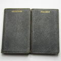Pair of 1918 Psalmen and Gezangen pocket books