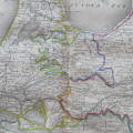Original 1830`s map of Holland - published by W. Lizars, Edinburgh - 57 x 47cm