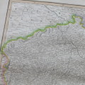 Original 1830`s map of Bohemia & Moravia - published by W. Lizars, Edinburgh