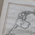 Original 1830`s map of Westphalia - published by W. Lizars, Edinburgh - 57 x 47cm