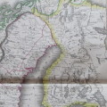 Original 1830`s map of Scandinavia - published by W. Lizars, Edinburgh - 57 x 47cm