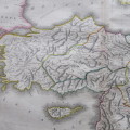 Original 1830`s map of Turkey in Asia - published by W.H. Lizars, Edinburgh - 57 x 47cm