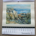 1998 KWV Herbert Coetzee artwork calendar
