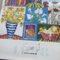 Vintage 1998 Sara-J artwork calendar