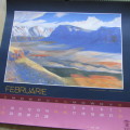 1997 KWV calendar with artwork of Erik Laubscher
