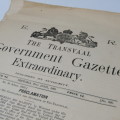 Extraordinary Transvaal Government Gazette dated 25 April 1905