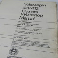 Haynes Volkswagen 411/412 Owners workshop manual - well used