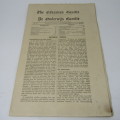 The Education Gazette - Cape Town December 1911