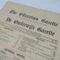 The Education Gazette - Cape Town December 1911