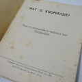 Vintage information booklet for farmers - Wat is Kooperasie