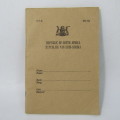 Vintage RSA DD521 Government notebook