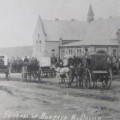 Original photo of the funeral of Ruiter MacDonald who was killed at the age of 20 during the Jameson