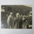 Photo of Jan Smuts at Windhoek station WW1 Period