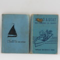Pair of Vintage popular Mechanics boat building books