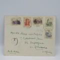 Taxed cover posted from Netherlands to Southern Rhodesia 1951