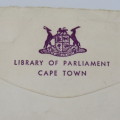 Official House of Assembly Cape Town parliament cover sent to Vereniging on 6 June 1967 by airmail