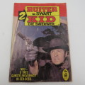 Vintage photo comic book - Ruiter in Swart + Kid die swerwer, double issue - no 2