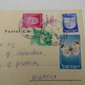 Ordering card sent on 2/6/66 from Israel ministry of Agriculture to Dr Rabre, University of Pretoria