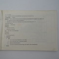 Peletonbevelvoerder Kovensioneel SA Army training manual 1980`s