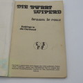 Vintage Afrikaans comic book - Die Swart Luiperd no 42 Kettings in die oerwoud deur Braam le Roux
