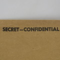1980`s SA Army Secret - confidential Envelope