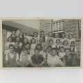 Vintage photo the Std 5 class in Hofmeyer - Class Teacher is Mr Du Plessis possibly 1950`s