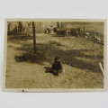 Lot of 10 photos of people with animals + 1930 Western Cape Worcester area