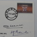 Dakota 50 years cover flown in a Dakota of 44 squadron no 427 of 10000 signed y AFC recipient Maj JT