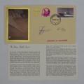 Buccaneer flown cover - 24 squadron no 1585 of 2500 with 2 signatures
