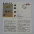 42nd anniversary of 42 squadron no 1765 of 7000 flown in a AUSTER AOP MK 5 and signed by major EL Br