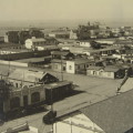 Photo by Erich Staebe of Omaruru of Swakopmund Hansa Hotel & Campe Backerei visible - early 1900`s