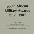 South African Military Awards 1912 - 1987