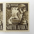 South Africa War stamp 1943