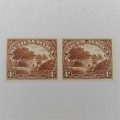 South Africa SACC 35 London pictorial pair mint unhinged