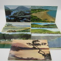 Lot of 9 Ireland postcards - all vintage and all used with stamps