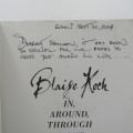 In , around , through and out by Blaise Koch