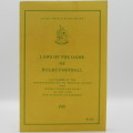 Laws of the Game of Rugby football - 1981 edition by South African Rugby Board