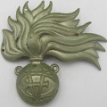 WW2 Italian Carabinieri Military police metal cap badge