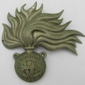 WW2 Italian Carabinieri Military police metal cap badge